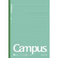 コクヨ キャンパスノート（ドット入り罫線・カラー表紙） セミB5 A罫 ノー3CATX3 1セット（1パック（3色入）×3）