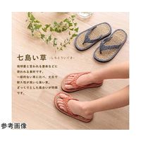 イケヒコ・コーポレーション 子供用七島い草 草履 オレンジ 20cm(適応サイズ16~18cm) 67-5723-23 1個（直送品）