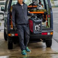 エスコ AC100V/1.8kw(DC12V/5A) 発電機(インバーター式) EA860H-1B 1台（直送品）