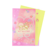 サンスター文具 ダイカットクリアファイル5P バレエコア マイメロディ S2172607 1枚