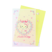 サンスター文具 ダイカットクリアファイル5P バレエコア ハローキティ S2172593 1枚