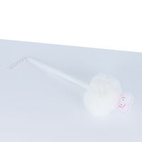 サンスター文具 ファー付ボールペン バレエコア ハローキティ S4657004 1本