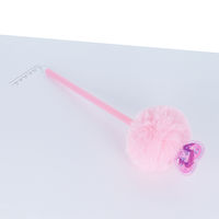 サンスター文具 ファー付ボールペン バレエコア アリエル S4657047 1本