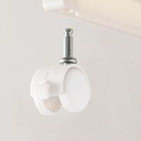 【引き出し収納】  天馬差込式キャスター  CSPー30ホワイト　1袋（4個入）