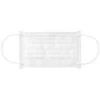 スズラン しっかりフィットサージカルマスク 小さめ ホワイト 1箱（50枚入）  使い捨て　サージカルマスク　不織布　 オリジナル（わけあり品）