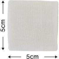 日進医療器 エルモ 滅菌ガーゼ Sサイズ徳用 滅菌済 衛生材料用品 医療救急 消毒 781584 1個(40枚入)（直送品）