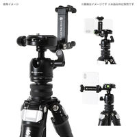 TOKIWA STYLE(トキワスタイル) TA304AS+BA38ADS アルミ4段三脚スマホアダプター付雲台セット 1セット（直送品）