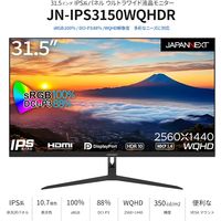 JAPANNEXT 31.5インチ ワイド液晶ディスプレイ JNーIPS3150WQHDR 1台