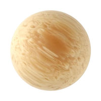 清原 ウッドボタン調ボタン 鈴丸型 裏穴 NWN2450 1セット（3袋）（直送品）