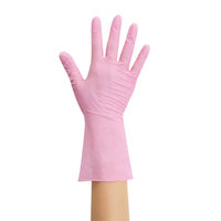 オオサキメディカル ハイブリッドグローブ I ピンク S 70027 一般医療機器　粉なし　使い捨て手袋　1箱（200枚入）