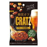 【おつまみ×ビールセット】糖質オフクラッツ＜チキンの黒胡椒仕立て＞ 6袋＆ビール 一番搾り 糖質ゼロ 350ml 1パック(6本)