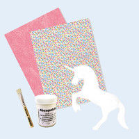 デコパッチキットミニ ユニコーン dp-kit009 クオバディス・ジャパン（直送品）