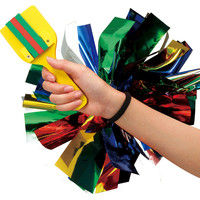 アーテック ハンドフリーチアポンポンレインボー応援グッズ  2875 1セット（2個組×5）（直送品）