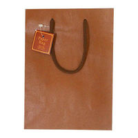 エヒメ紙工 ペーパーバッグS 茶 CCRA-S-BR 1セット(10個)