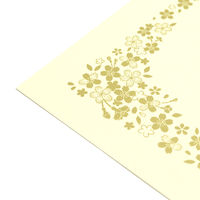 ササガワ *証書用紙 A4判 金桜 10-1705 1セット(1冊(10枚)×5)