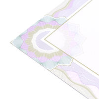 ササガワ *証書用紙 A4判 彩紋 10-1706 1セット(1冊(10枚)×5)