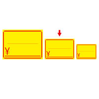 ササガワ 黄カード 無字 ¥入り 中 15-1880 1セット(1冊(50枚)×5)