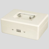 アスカ 安心保管ボックス A6 ダイヤル錠 ワイヤー付き SB50