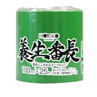 【養生テープ】ホリコー 養生番長 緑 幅100ｍｍ×長さ25ｍ YT-301 1箱（18巻入）