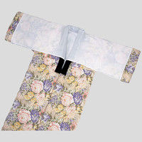 ファミリー・ライフ 裏フリースかいまき布団 ブルー系（衿カバー付き） 遠赤綿入り 幅1400×奥行2000mm 1枚（直送品）