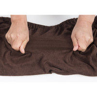 ファミリー・ライフ のびのびストレッチエアコンカバー ブラウン 1枚（直送品）