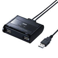 サンワサプライ キーボード・マウス用パソコン切替器(2:1) SW-KM2UU 1個（直送品）