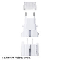 サンワサプライ 海外電源変換アダプタ ブラック TR-AD4BK 1個