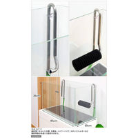 リーフコーポレーション ステンレスジョイント IN-P管 直径12.7 L280×L245×L40mm 水槽右側用 淡水水槽専用 156219 1個（直送品）