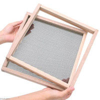 リーフコーポレーション アクロ25用 メッシュ付木枠セット ラワン 爬虫類 飼育 ケージ フタ 193159 1セット（直送品）