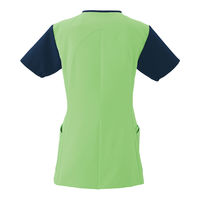 フォーク レディスジップスクラブ ラナンキュラス×ダークネイビー M HI701-4 1枚　スクラブ