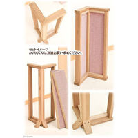 リーフコーポレーション 猫 爪とぎ つめとぎ カリカリくんピンク用木枠 カリカリくんコーナー コーナー本体のみ 162213 1個（直送品）