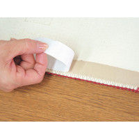 ファミリー・ライフ ベルギー製階段マット13枚組 ベージュ系 幅220×奥行660mm 4639430 1セット（13枚入）（直送品）