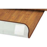 東リ キッチンマット ダークウッド 45×300cm 幅450×奥行3000mm 6422930 1枚（直送品）