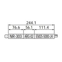 ナカニシ NSK アストロ 減速器1/15.39 φ22.8(1023) ARGー02 1個（直送品）