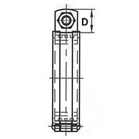 エスコ 25A 吊バンド(鋼管用/防振) EA440AM-25 1セット(6個)（直送品）