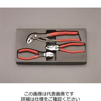 エスコ 3本組 プライヤーセット EA531EA-1 1セット（直送品）