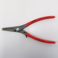 エスコ 40ー100mm 軸用スナップリングプライヤー(ストッパー付) EA590BJ-13 1本（直送品）