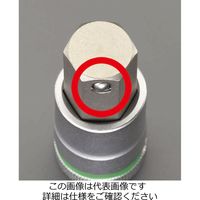 エスコ 1/2”DR/4ー10mm [INHEX]ビットソケット(ホールド機能) EA617AM-700 1組（直送品）