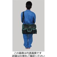 エスコ 440x230x300mm 蓋付きツールバッグ EA683ZK-6 1個（直送品）