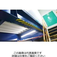 エスコ 150x3mm/10m トラクッションテープ(黒/黄) EA983F-147A 1巻（直送品）