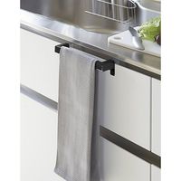 エスコ 330x 60ー70x40mm タオルハンガー(スチール製) EA951FE-112 1セット(3個)（直送品）