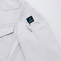 アイトス HERO’S UNIFORM 長袖シャツ（男女兼用） チャコール SS AZ-2935-014-SS（直送品）