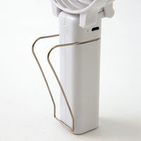 アイトス HERO’S UNIFORM ポータブルハイパワーファン ホワイト F 865923-001-F（直送品）