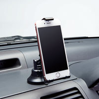 エレコム 車載アクセサリー/スマホ・タブレット対応スタンド/ゲル吸盤タイプ/ P-CARTB01BK 1個（直送品）