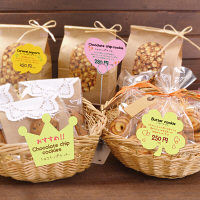 ササガワ ぷちカード オウカン 大 6色各2枚 16-7037 1セット(1冊(12枚)×5)