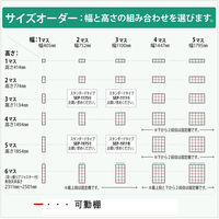 白井産業 セパルテック 重厚感のある本棚 書庫 セミオーダーラック A4ファイル対応 木製 ダークブラウン 幅752×奥行283×高さ1494mm（直送品）