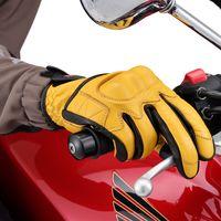 デイトナ HBG-110 カウレザープロテクターグローブ イエロー S 17759 1個（直送品）