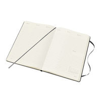 モレスキン 12カ月プロウィークリーバーチカルダイアリー ブラック/ハードカバー/A4 DHB12PRO5Y22 1冊（直送品）