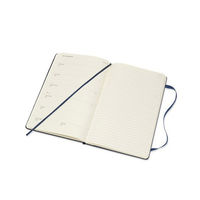 モレスキン 12カ月ウィークリーダイアリー サファイアブルー/ハードカバー/ラージ DHB2012WN3Y22 1冊（直送品）