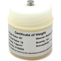 AD1603-1M1-J 校正用分銅 OIML型円筒分銅　M1級　1g　JCSS校正証明書付　1台 エー・アンド・デイ（直送品）